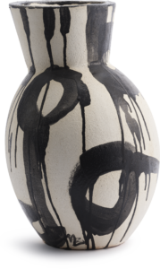 Slettvoll-Malene Birger, MB ART, keramik kruka designad och handmålad av Malene Birger, dia 30 cm x H40 cm, 6.220 SEK